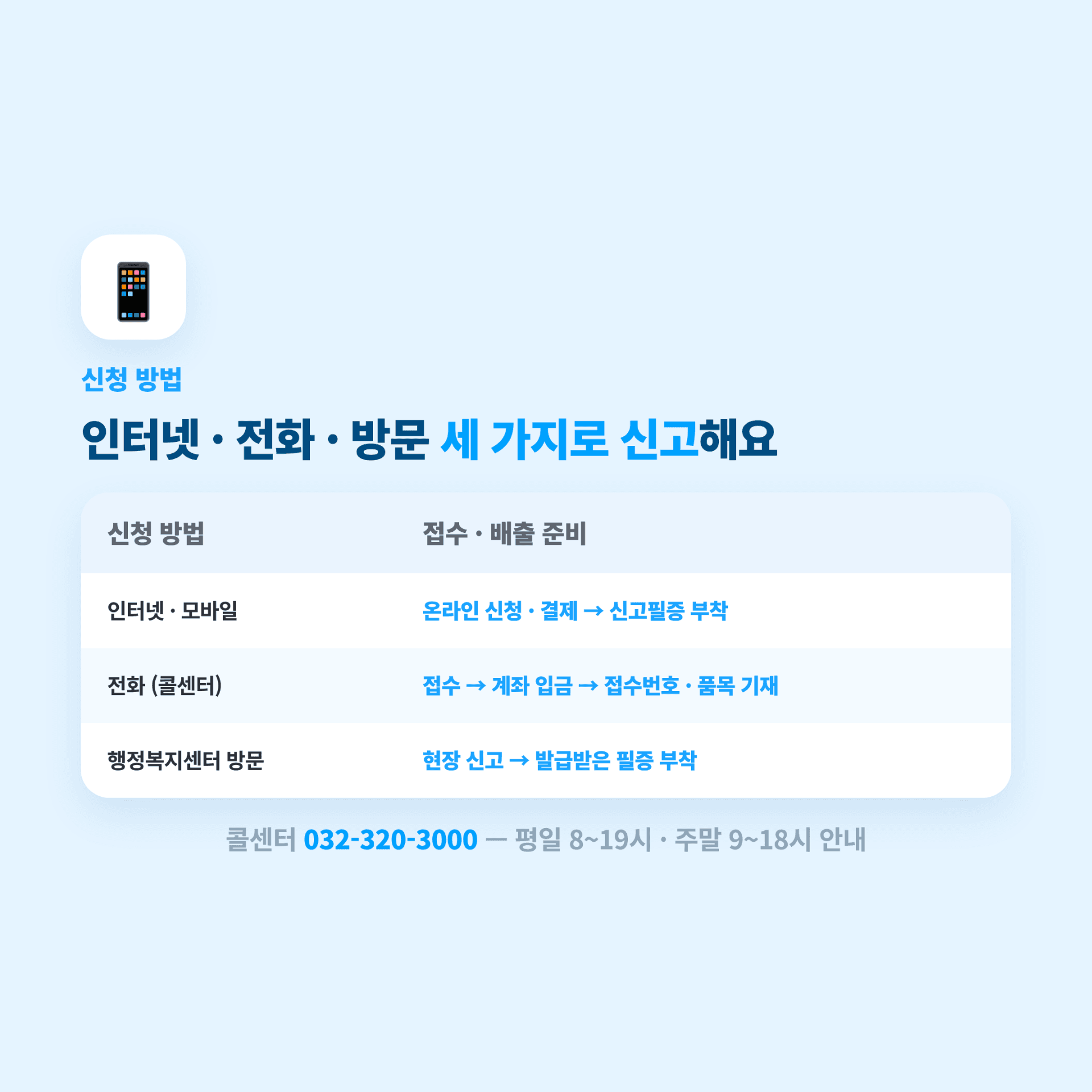 부천시 대형폐기물 배출 방법