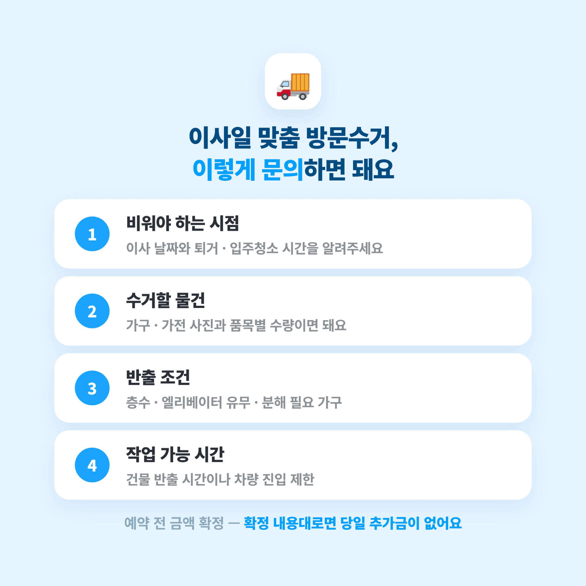 커버링 방문수거 프로세스